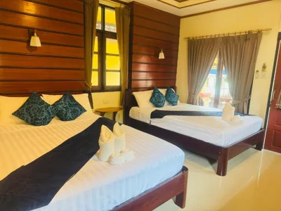 Standaard vierpersoonskamer — Starlight Haadrin Resort